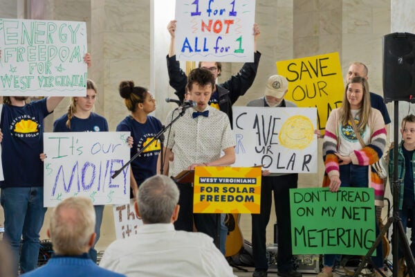 Rally for Solar. Charleston, WV